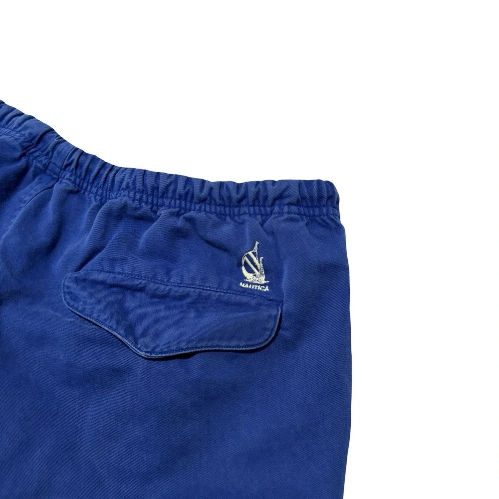 Nautica blue elastic